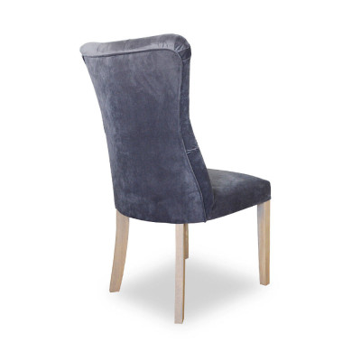 4x Stoelen Stoel Bekleding Design Chesterfield Set Fauteuil Compleet Set