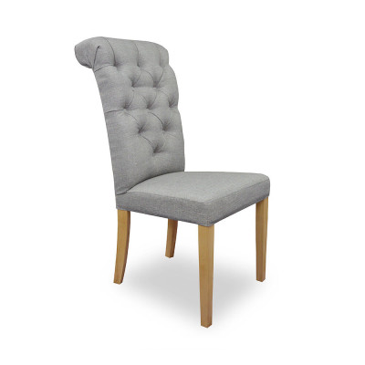 4x Stoelen Stoel Bekleding Ontwerp Lounge Zitje Leuning Set Fauteuil Chesterfield
