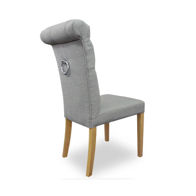4x Stoelen Stoel Bekleding Ontwerp Lounge Zitje Leuning Set Fauteuil Chesterfield