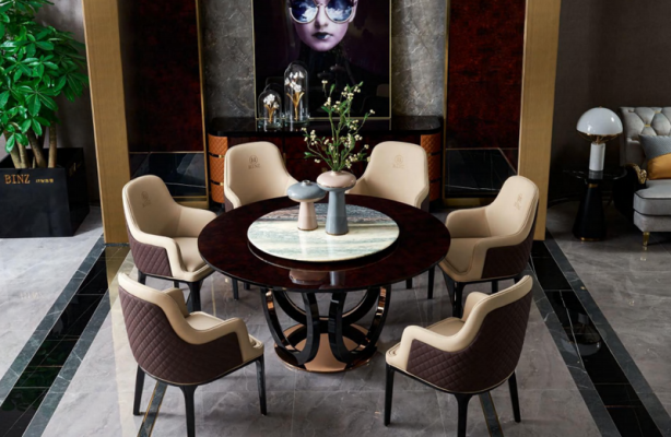 Designer stoel Luxe armstoel Gestoffeerde stoelen 1x fauteuil Woon- en eetkamer Leder