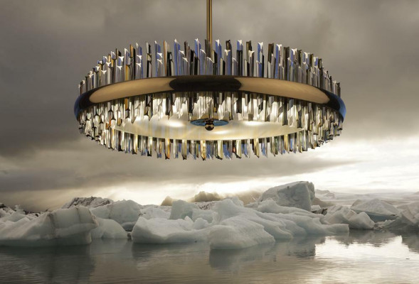Ontwerp Bohemen kroonluchter plafondverlichting luxe kristallen lampen lichten