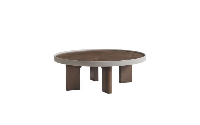 Moderne ronde salontafel Ontwerper Bruin salontafels Woonkamertafel