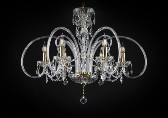 Kristallen kroonluchter lamp plafondlamp Bohemian hanglamp kroonluchterlamp