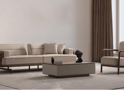 Zwarte moderne dressoir Luxe tv-stand RTV-lowboard tafel