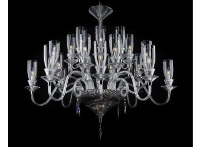 XXL-lamp 26x kroonluchter Palace Villa D'Este Lights Kristallen lamp kroonluchter
