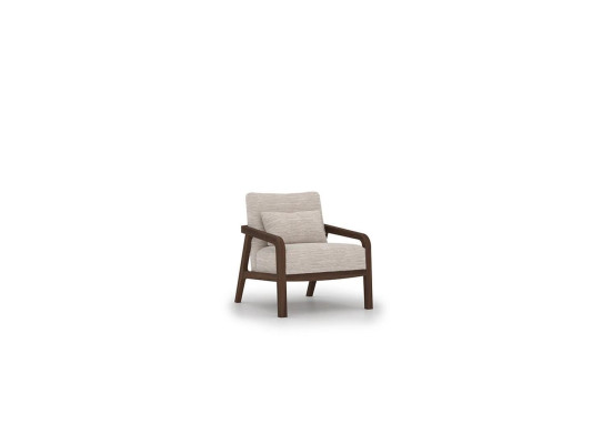 Woonkamer Fauteuil Hout Bekleding Textiel Inrichting Zitmeubels Ontwerp
