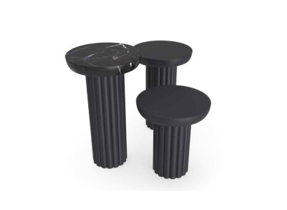 Bijzettafel woonkamer luxe tafel design bijzettafels zwart nieuwigheid