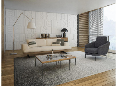 Woonkamerbankstel Driepersoonsbank Bank Ontwerpfauteuil Modern Salontafel Nieuw
