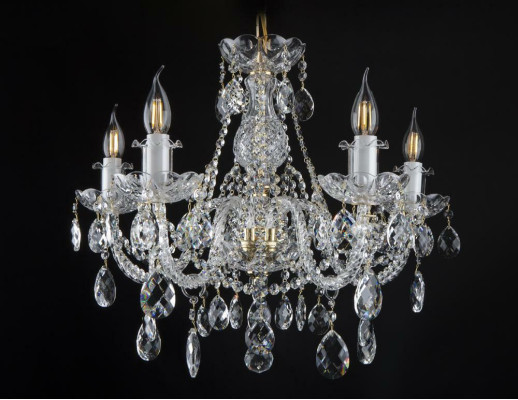 Kristallen kroonluchter kroonluchter hanglamp lamp plafondlamp Boheems.