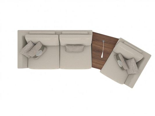 Nieuwe textielmeubels gestoffeerde bankstellen Driepersoonsbank Bankontwerp Inrichting