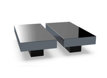 Salontafels Tafel Luxe Glazen Tafels Consoletafels Designmeubilair Set 2x nieuw
