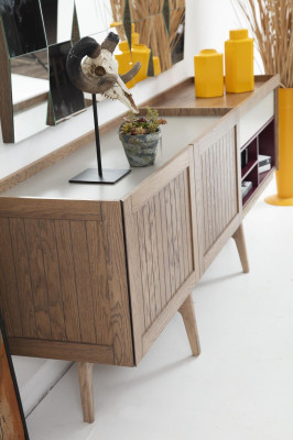 Dressoir commode dressoir hout modern bruin woonkamer dressoirs.