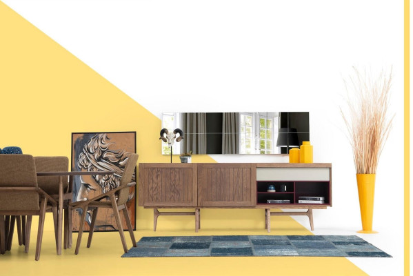 Dressoir commode dressoir hout modern bruin woonkamer dressoirs.
