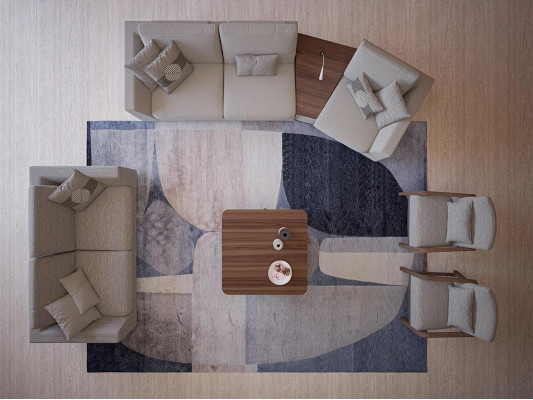 Woonkamerset 4-delig Tweezitsbank met driezitsbank Sofa Bekleding Textiel 2x Fauteuil Nieuw  Woonkamerset 4-delig Tweezitsbank met driezitsbank Bank Bekleding Textiel 2x Fauteuil Nieuw
