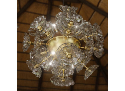 Plafond hanglamp Plafondlamp Kroonluchter Elite Boheemse Bloem Negen