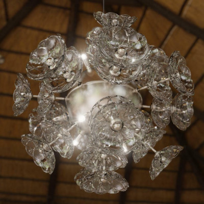 Elite kroonluchter Bohemia bloem plafondverlichting plafondlamp