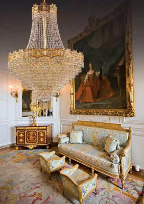 Luxe plafondlamp kroonluchter plafondlamp kroonluchter goud kristal 77x145