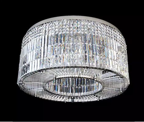 Kroonluchter Modern Designer 16 Licht Hanger Chroom Woonkamer Kristal