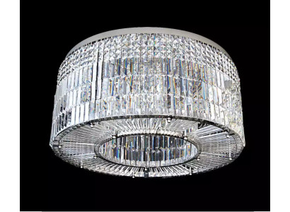 Kroonluchter Modern Designer 16 Licht Hanger Chroom Woonkamer Kristal