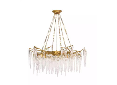 Plafondlamp Woonkamer Plafondlamp Kristallen Lamp Stijl Goud