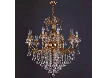 Luxe lamp plafondlamp kroonluchter plafondlamp kristal goud