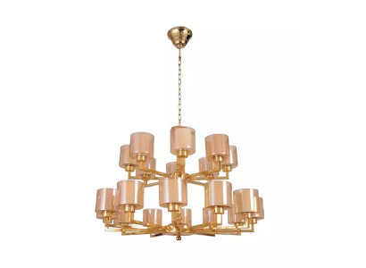 Kroonluchter Plafondlamp Goud Hanglamp Kroonluchter Glas Modern Nieuw