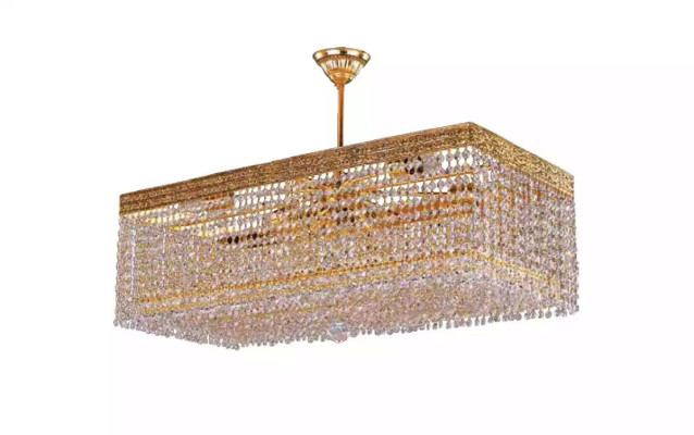Luxe luchter plafondlamp kroonluchter plafondlamp goud kristallen lamp