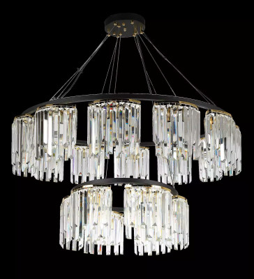 Verlichting Kroonluchter Plafondlamp Moderne Ronde Lamp Kristal Design