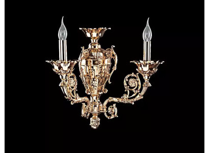 Klassieke wandlamp lamp kroonluchter wandlampen armatuur muur kristal