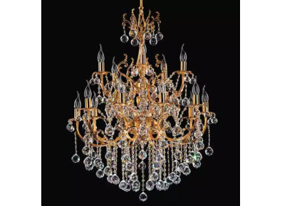 Plafondlamp Luxe Kroonluchter Plafonnière Luster Goud Kristal 75x125