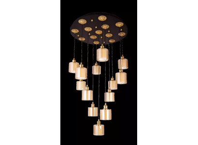Kroonluchter Woonkamer Plafondlamp Hanglamp Kroonluchter Modern Goud