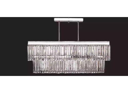 Kroonluchter plafondlamp modern stijl woonkamer nieuw grijs