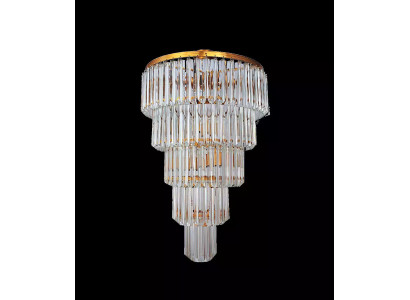 Plafondlamp Plafondluchter Luxe Goud Kroonluchter Kroonluchter Kristal Art