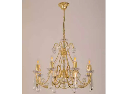 Luxe plafondlamp kroonluchter plafondlamp kroonluchter gouden kristal