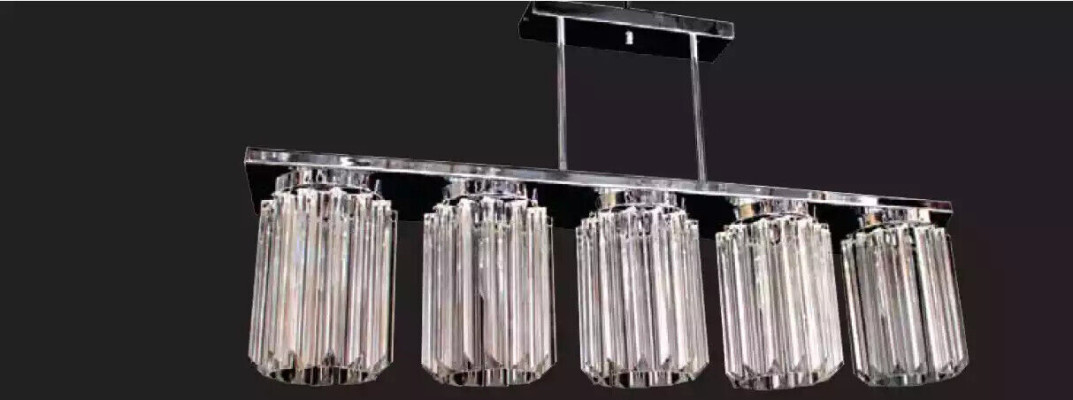 Kroonluchter nieuw grijs woonkamer hanglamp lamp hanglamp decoratie