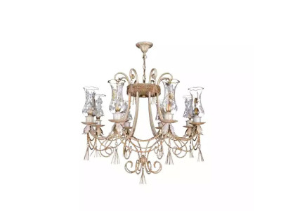 Luxe plafondlamp kroonluchter plafondlamp lampen glas beige
