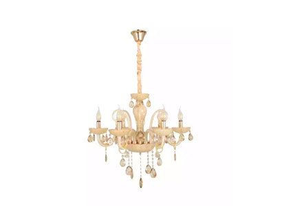 Plafondlamp moderne woonkamer met luxueuze glanslamp armatuur