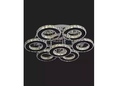 Kroonluchter plafondlamp plafonnière woonkamer Crystal nieuw LED 65W