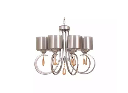Plafondlamp mooi glazen lampen verlichting lampen woonkamer kroonluchter luxe zilver