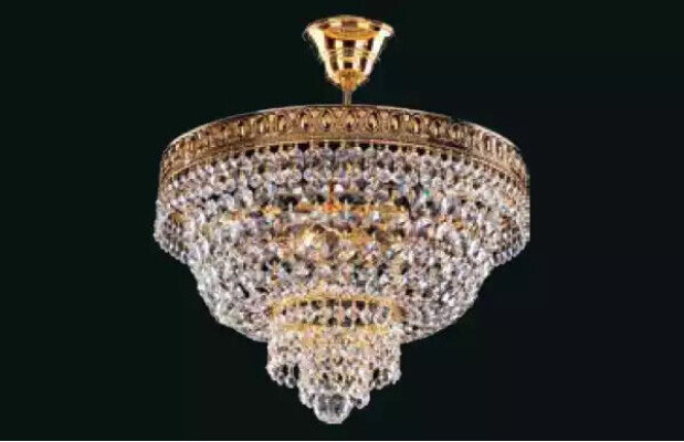 Kroonluchter Plafondlamp Luxe Goud Plafondlamp Kroonluchter Kristal Art