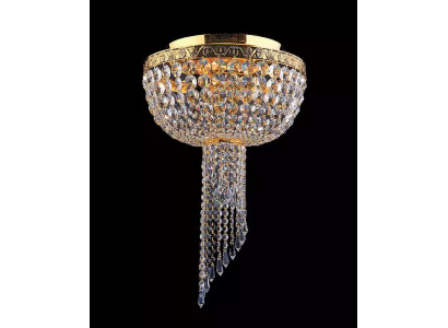 Luster plafondlamp Luxe Gouden kroonluchter Plafondlamp Kristal Kunst