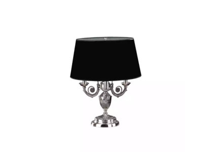 Tafellamp met zwarte kap Lichte tafellamp Tafellamp Lamp