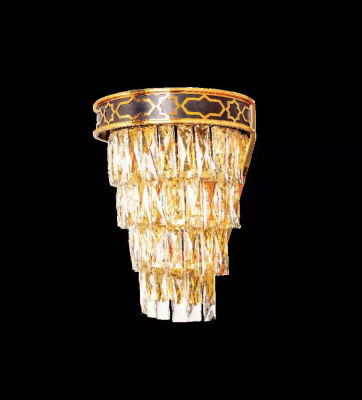 Wandlampen Wandlamp Wandlamp Kroonluchter Wandlampen Kristal Goud
