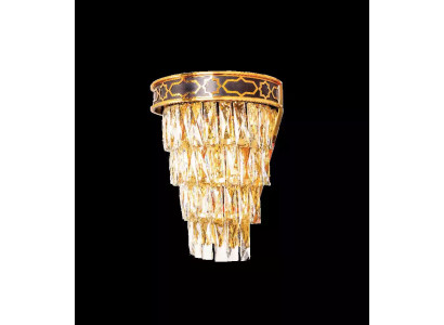 Wandlampen Wandlamp Wandlamp Kroonluchter Wandlampen Kristal Goud