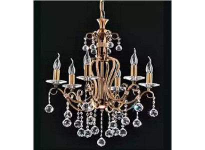 Luxe plafondlamp kroonluchter plafondlamp goud kristal kunst