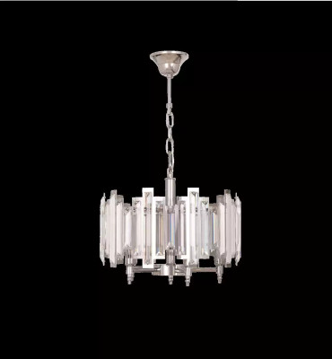 Kroonluchter lamp hanglamp lampen lichten verlichting luchter zilver