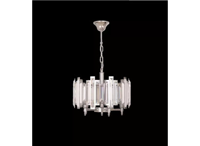 Kroonluchter lamp hanglamp lampen lichten verlichting luchter zilver