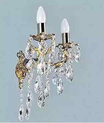 Wandlamp Wandlampen Wandlamp Kroonluchter Wandlampen Zilver Kristal