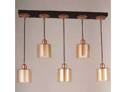 Gouden ronde kroonluchter plafondlampen plafondlamp kroonluchter lamp