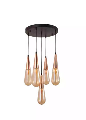 Luster plafondlamp Luxe kroonluchter Plafondlamp Hangende kroonluchter